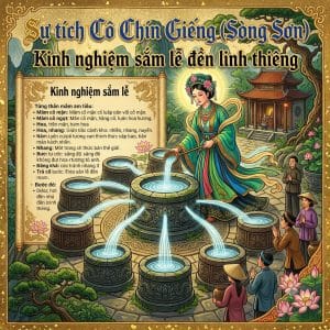 su tich co chin gieng kinh nghiem sam le den linh thieng