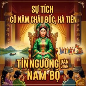 Sự tích Cô Năm Châu Đốc, Hà Tiên & Tín ngưỡng dân gian Nam Bộ