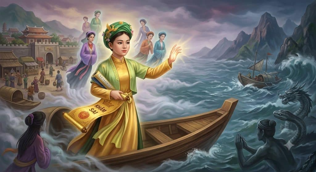 Sự tích Cô Năm Khâm Sai & Kinh nghiệm đi lễ cửa Cô