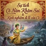 Sự tích Cô Năm Khâm Sai & Kinh nghiệm đi lễ cửa Cô