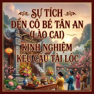 Sự tích Đền Cô Bé Tân An (Lào Cai), Kinh nghiệm kêu cầu tài lộc