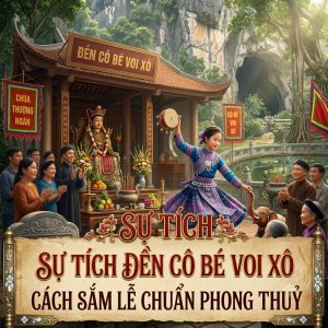 Sự tích Đền Cô Bé Voi Xô & Cách sắm lễ chuẩn phong thuỷ