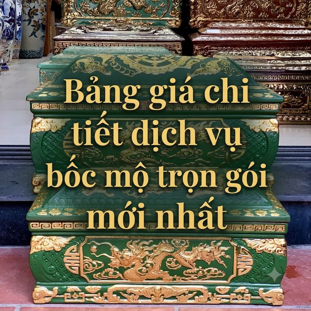 bang gia chi tiet dich vu boc mo tron goi moi nhat