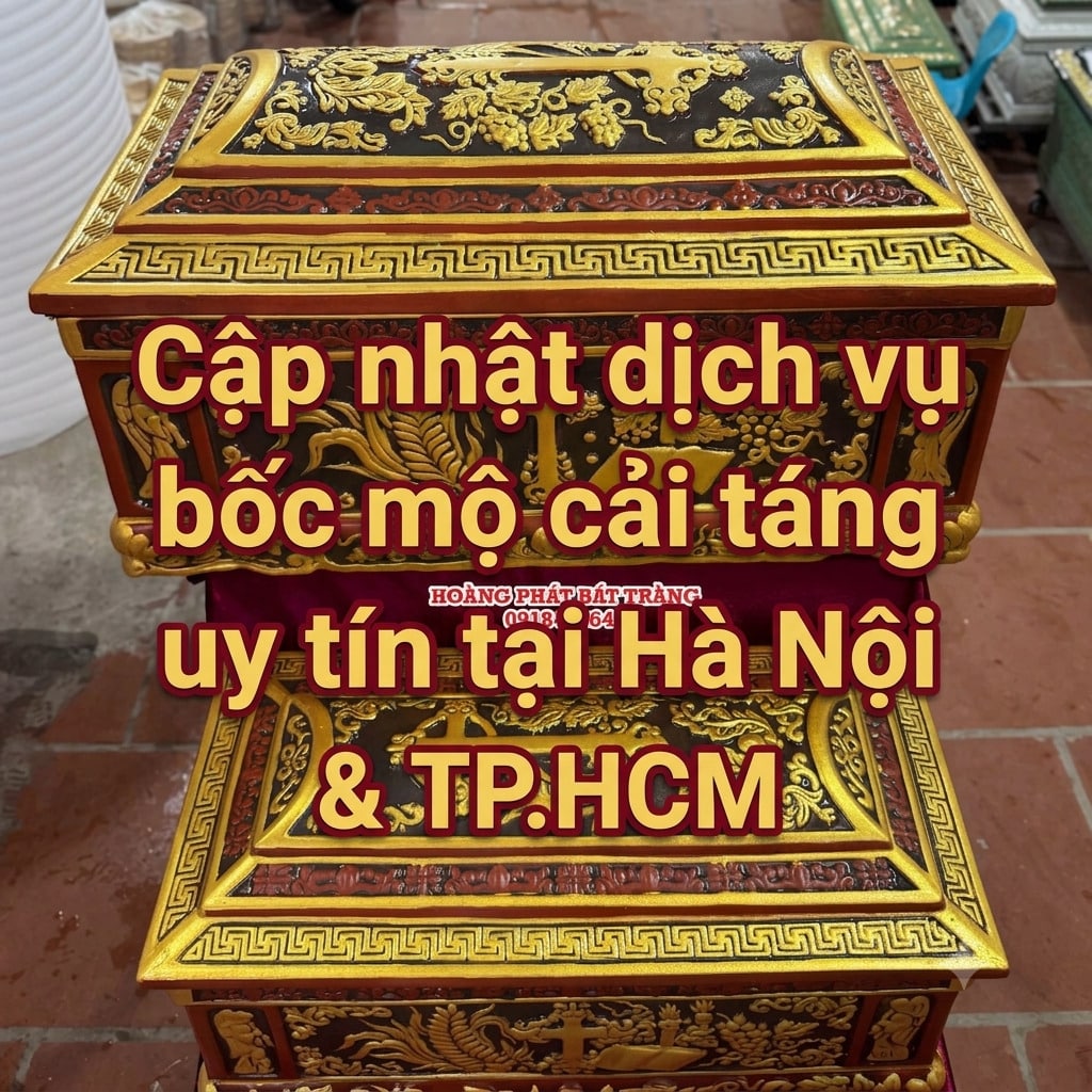 Cập nhật dịch vụ bốc mộ cải táng uy tín tại Hà Nội & TP.HCM