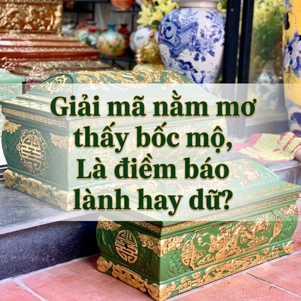 Giải mã nằm mơ thấy bốc mộ, Là điềm báo lành hay dữ?