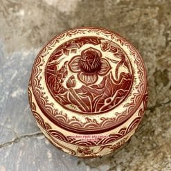 Hũ gạo sành sen cá vàng