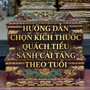 Hướng Dẫn Chọn Kích Thước Quách Tiểu Sành Cải Táng Theo Tuổi