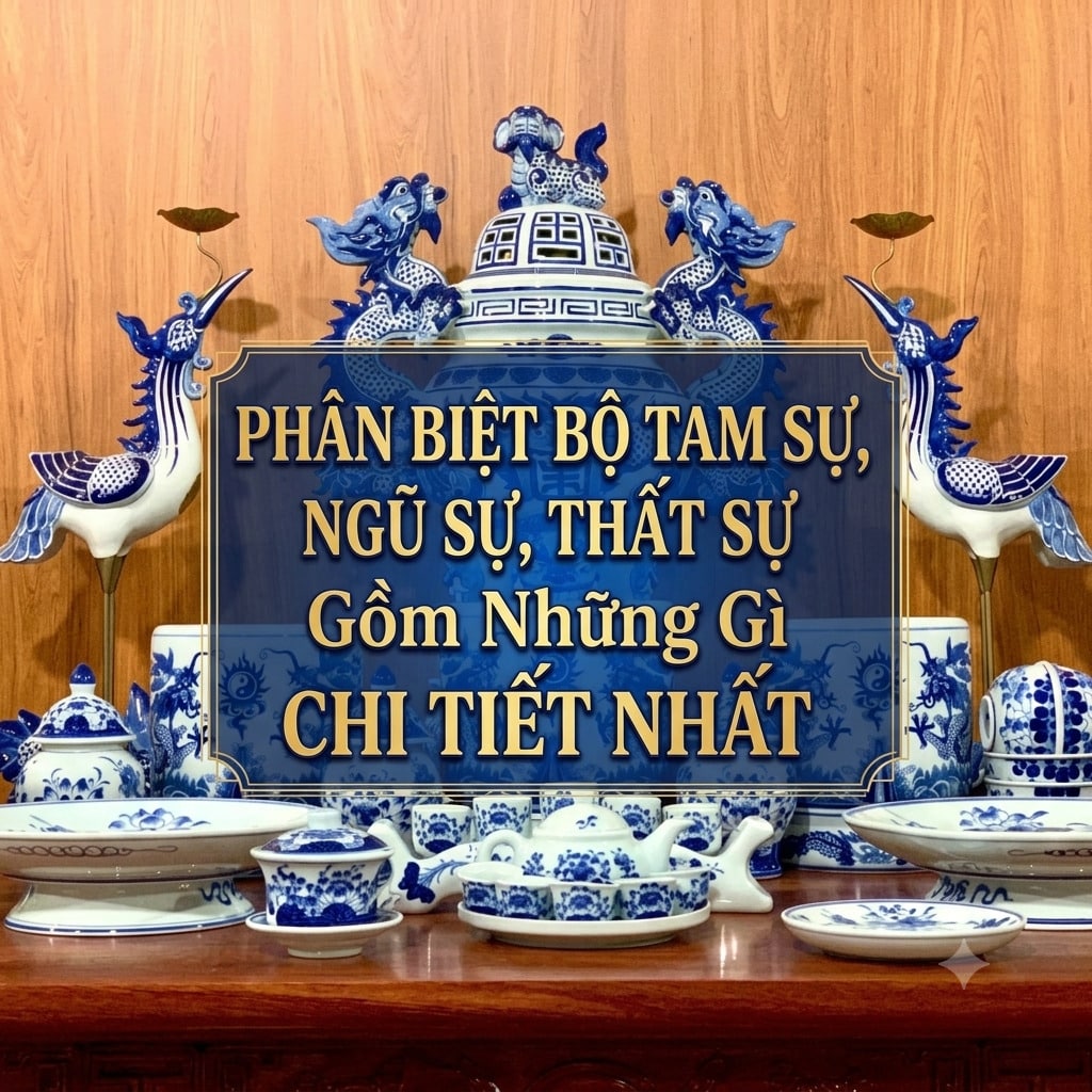 Phân Biệt Bộ Tam Sự, Ngũ Sự, Thất Sự Gồm Những Gì Chi Tiết Nhất